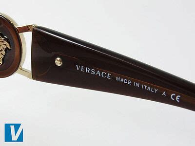 how to check authenticity of versace sunglasses